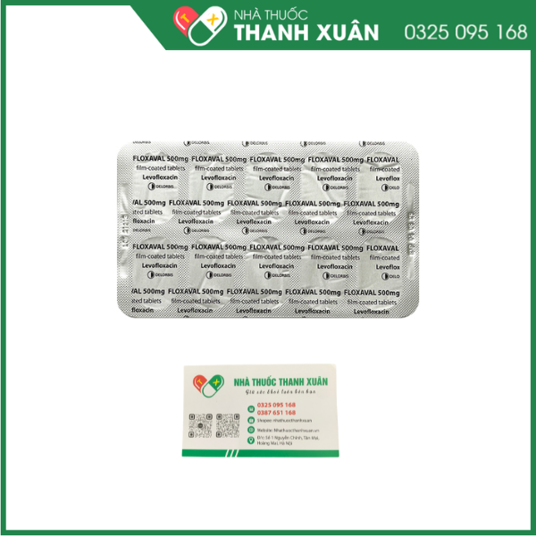 Floxaval 500 điều trị các nhiễm khuẩn